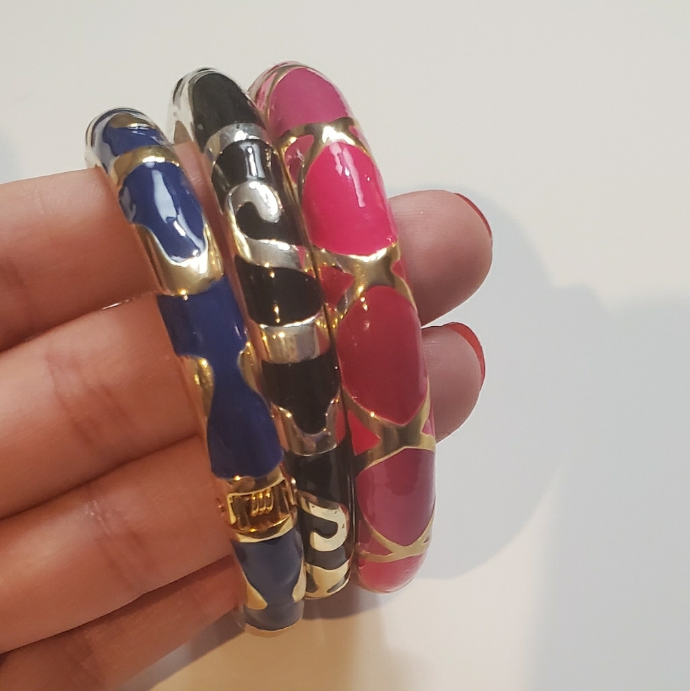 3 Express Bangle Bracelets - image 1